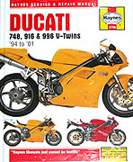 Ducati Desmoquattro Twins 851 888 916 996 998 ST4 1988 to 2004 bike book 